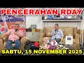 RDAY LIVE STREAMING TESTIMONI KONSISTENSI BERSEDEKAH DI RDAY || SABTU, 15 NOV 2025