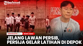 Jelang Lawan Persib Bandung, Persija Jakarta Gelar Sesi Latihan di Training Ground Depok