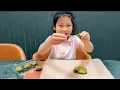 Download Lagu Elena’s Easter baking fun begins! Caramel and Matcha Cookies