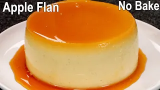 Apple Flan with 1 Apple | Dessert Recipe