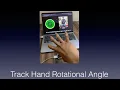 Tracking Hand Rotational Angle - Leap Motion Controller Javascript