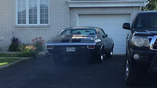 1970 Chevelle SS 454 c i with Flowmaster exhausts