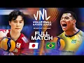 Japan vs Brazil VNL 2025 - Full Match Week 3