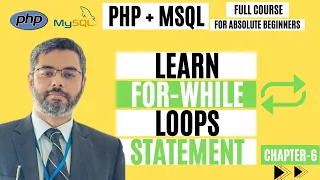 Learn For-while Loops in PHP PHP For While loops tutorial Break Continue in PHP Chapter-6