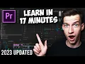 Premiere Pro Tutorial for Beginners 2023 - Everything You NEED to KNOW UPDATED