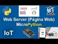 MicroPython - Web Server Web Page ESP8266 and ESP32