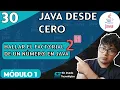 JAVA COURSE FROM SCRATCH - Lesson 30 Calculating the Factorial of a Number with FOR in Java
