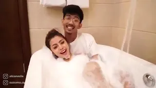 alza nazla mandi bareng cewe cantik ciuman no sensor