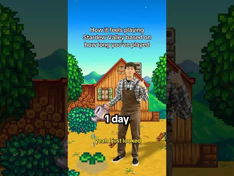 It’s too cosy and addictive… 😂🔥 #comedy #videogames #stardewvalley