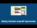 Making calculator using MIT App inventor