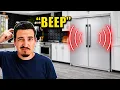 Why is my Frigidaire Professional Fridge Beeping