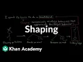 Operant conditioning Shaping Behavior MCAT Khan Academy