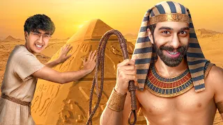افشل محاولة لبناء الأهرامات ( كريم يزق و مروان يضرب ) 🔨🪨 Pyramidion