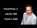 Creed Poole Jr Funeral 12 45 2026