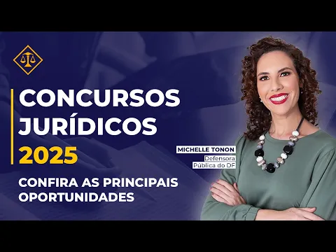 Vídeo: panorama dos concursos jurídicos de 2025, com a PGE-AL nomeada