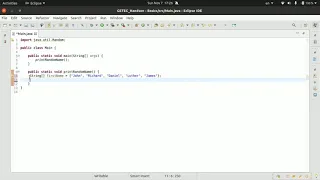 Generate Random String Names in Java Random Class