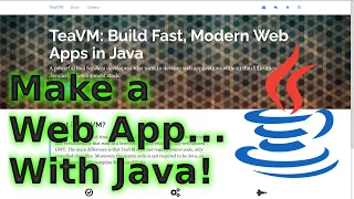 Learn How To Create a Modern Web App in Java using TeaVM and Flavour Newspaper Livecoding
