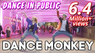 Download DANCE MONKEY in PUBLIC | Natya, Naissa, Rendy MP3