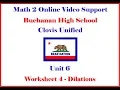Math 2 Unit 6 WS 4 Homework Help Morgan