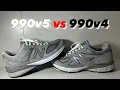 New Balance 990v4 vs 990v5 Which should you buy in 2024