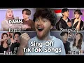 Download Lagu SING-OFF TIKTOK SONGS! (Eltasya Natasha, Nadine Abigail, Mirriam Eka‬ | Reaction)