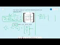 Cracking the GRE Math Subject Test - Linear Algebra Easy