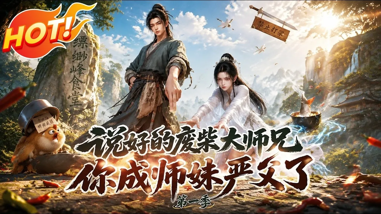 說好廢柴大師兄,你成師妹嚴父了