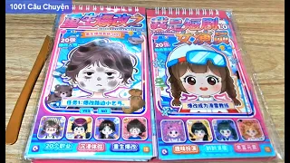 Thiết Kế Sticker Cào Xước🌷Búp Bê Giấy Mẹ Và Bé🌷Công Chúa Tóc Xù🌷Bà Chủ Nhỏ🌷Cô Y Tá🌷Cô Luật Sư