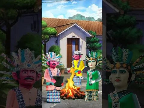 ONDEL-ONDEL MENARI MEMINTA HUJAN #shorts NAYA NAJWA CHANNEL