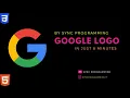 Creating google logo using just HTML and CSS