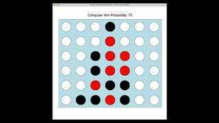Connect Four with Monte Carlo Tree and Python Turtle