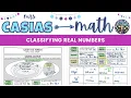 Classifying Real Numbers 8th Grade Math Pre-Algebra