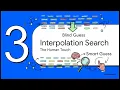 Searching and Sorting Algorithms Linear Binary Interpolation Search and Bubble Sort