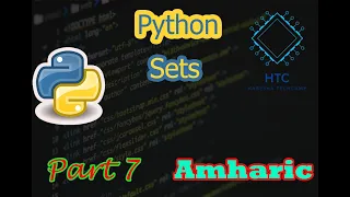 Python set python by Amharic