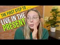 The First Step To Present Moment Awareness Acceptance and Commitment Therapy ACT Core Process