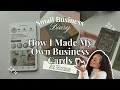 How To Print DIY Business Cards at Home Avery Template Tutorial for Beginners