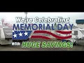 Wagers RV Center Wagers Memorial Day Sale Commercial