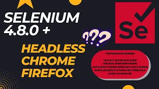 Headless Browser in Selenium Run test in Headless Mode in Selenium 4 8 0 Chrome and Selenium