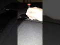2016 2017 2018 2019 2020 2021 2022 Malibu rear seatback release from inside car cabin to open trunk
