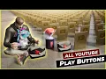 Download Lagu 3D Comparison All Youtube Play Buttons | Creator Award | Diamond play button | Gold play Button