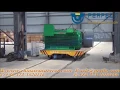 BDG series remote control steel tube transfer cart on rail for steel plant material handling