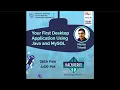 Make With HackVerse Your First Desktop Application Using Java and MySQL