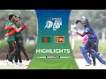 Match 11 | Bangladesh U19 vs Sri Lanka U19 | Highlights | DP World Men's U19 Asia Cup 2025