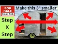 EP 425 1954 Aloha Vintage Camper makes big progress on day two Vintage travel trailer rebuild