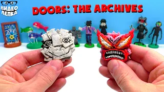 Лепим Новых Монстров ДОРС: Архивы 😬 Roblox Doors: The Archives ► Видео Лепка
