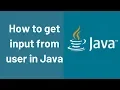 How to take input from user in java java program to add two numbers