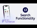 Ch 13 0 to 1 Flutterflow Building a Search Functionality