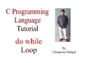 C Programming Language Tutorial 24 do while Loop