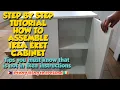 IKEA EKET LARGE CABINET UNBOXING ASSEMBLY QUICK EASY IDEAS HACKS TIPS OF INSTALLING JnC CORNER