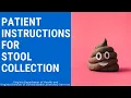 Patient Instructions for Stool Collection